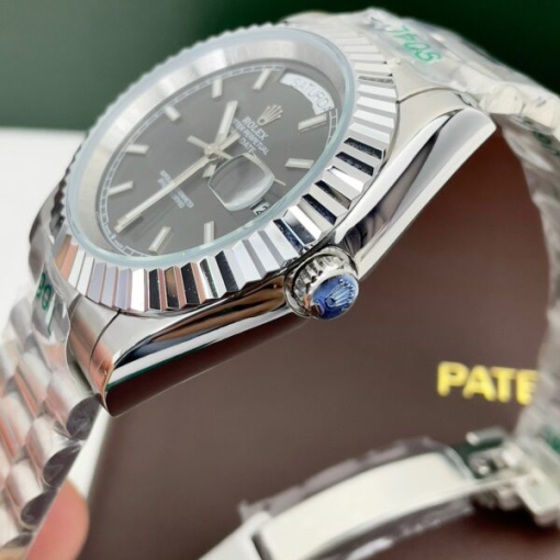 Custom Rolex Day-Date Grey Dial - Asian Rolex 99 - Image 6