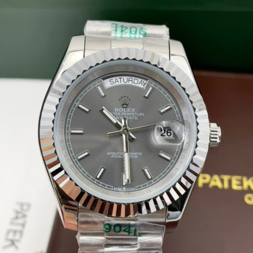 Custom Rolex Day-Date Grey Dial - Asian Rolex 99