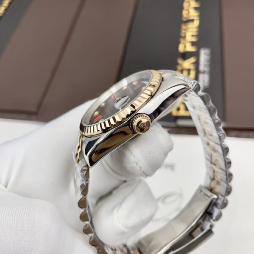 Custom Rolex Day-Date Demi Chocolate Dial - Asian Rolex 111 - Image 6