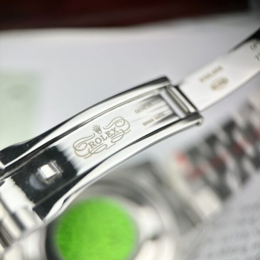 Custom Rolex Day-Date White Dial Diamonds Bezel - Asian Rolex 136 - Image 7