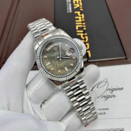 Custom Rolex Day-Date Grey Dial - Asian Rolex 96