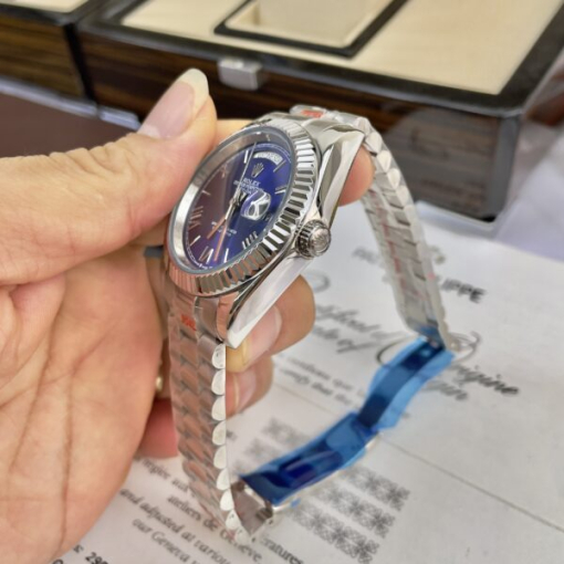 Custom Rolex Day-Date Blue Dial - Asian Rolex 101 - Image 3