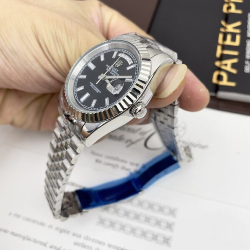 Custom Rolex Day-Date Black Dial - Asian Rolex 94 - Image 4