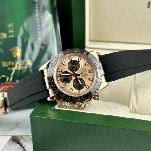 Custom Rolex Daytona Rose Gold Cosmograph - Asian Rolex 9