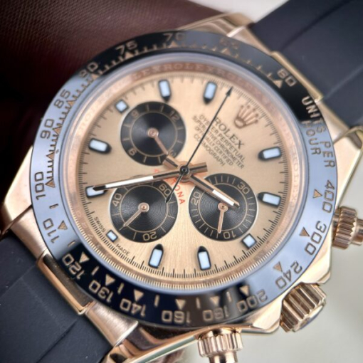 Custom Rolex Daytona Rose Gold Cosmograph - Asian Rolex 9 - Image 5