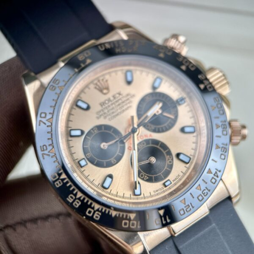 Custom Rolex Daytona Rose Gold Cosmograph - Asian Rolex 9 - Image 4