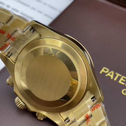 Custom Rolex Daytona Cosmograph Yellow Gold Champagne Dial - Asian Rolex 24 - Image 6