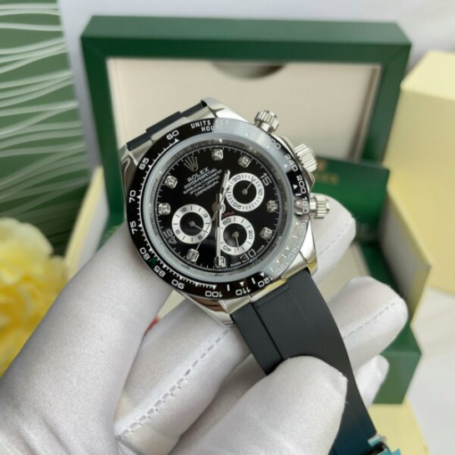 Custom Rolex Daytona Cosmograph Full Black Dial - Asian Rolex 22 - Image 2