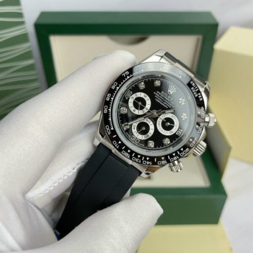 Custom Rolex Daytona Cosmograph Full Black Dial - Asian Rolex 22 - Image 3