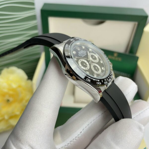 Custom Rolex Daytona Cosmograph Full Black Dial - Asian Rolex 22 - Image 4