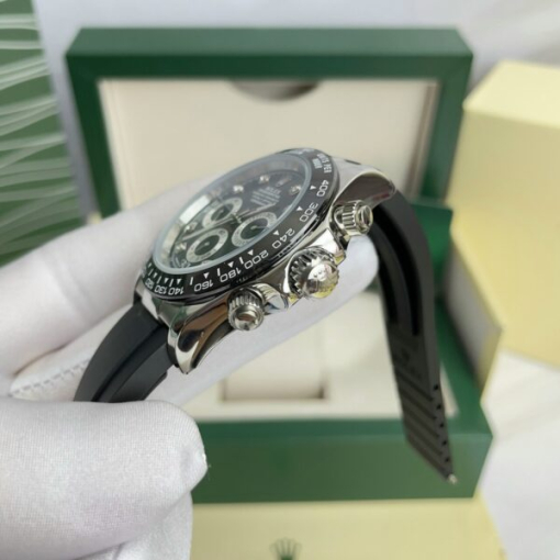 Custom Rolex Daytona Cosmograph Full Black Dial - Asian Rolex 22 - Image 5