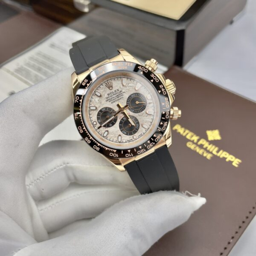 Custom Rolex Yellow Gold Cosmograph Daytona Meteorite - Asian Rolex 10