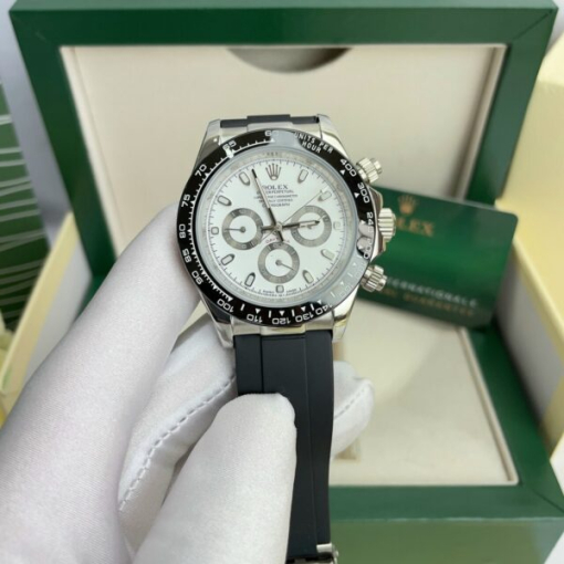 Custom Rolex Daytona Cosmograph "Panda" White Dial - Asian Rolex 20 - Image 2