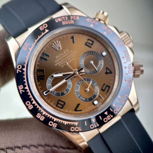 Custom Rolex Daytona Cosmograph Chocolate Dial - Asian Rolex 12 - Image 4