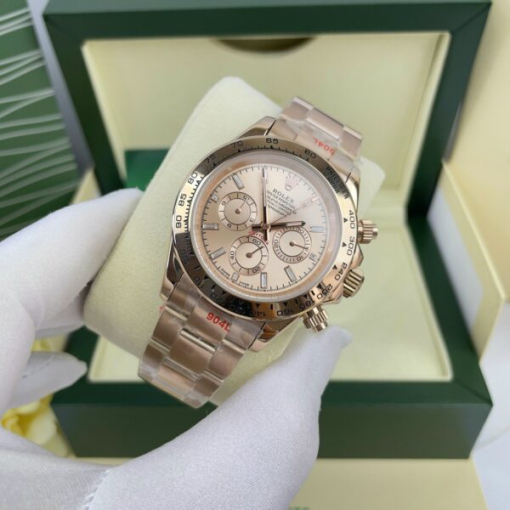 Custom Rolex Daytona Cosmograph Everose Gold Dial - Asian Rolex 29 - Image 2