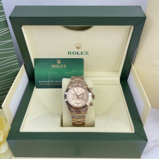 Custom Rolex Daytona Cosmograph Everose Gold Dial - Asian Rolex 29