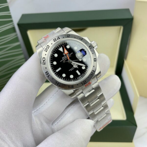 Custom Rolex Explorer II Black Dial - Asian Rolex 143 - Image 2