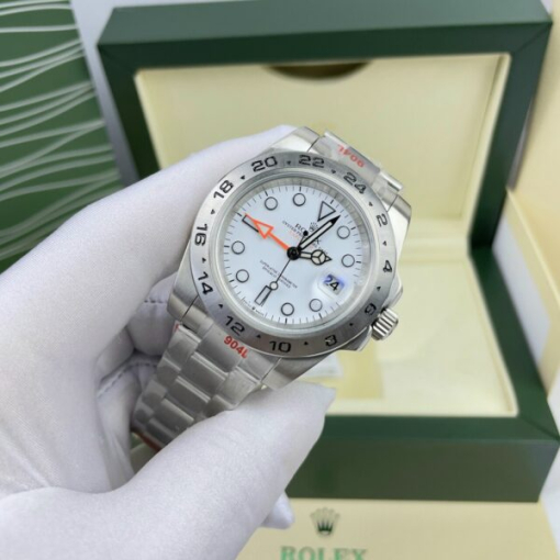 Custom Rolex Explorer II White Dial - Asian Rolex 144