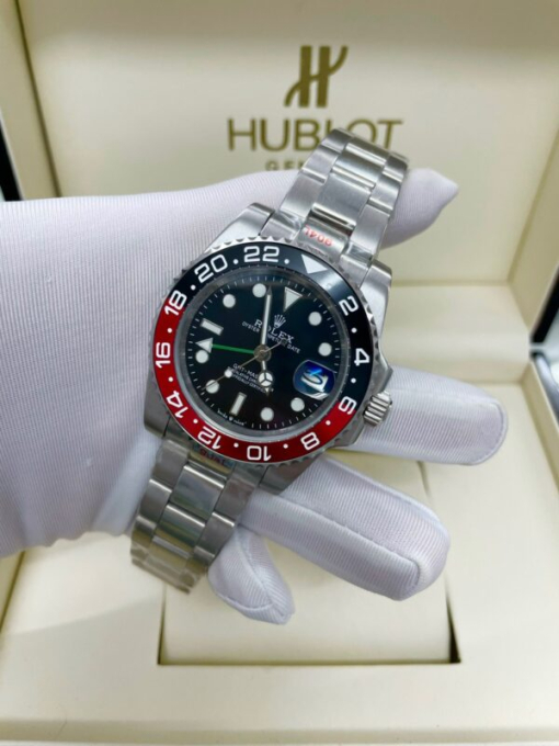 Custom Rolex GMT-Master II Coke Black Dial - Asian 153 - Image 3