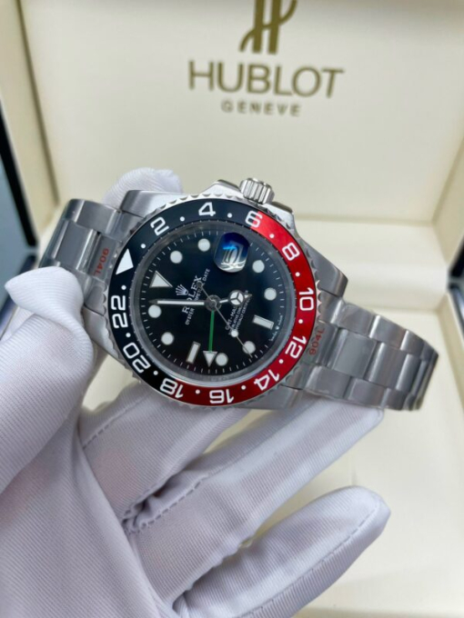 Custom Rolex GMT-Master II Coke Black Dial - Asian 153 - Image 2