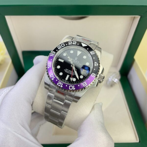 Custom Rolex GMT-Master II Joker Black Dial - Asian 155 - Image 5