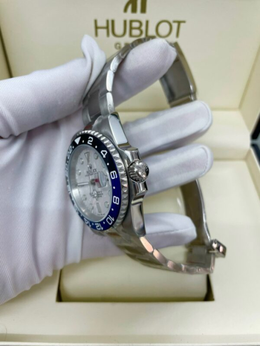 Custom Rolex GMT-Master II Batman White Dial - Asian 154 - Image 4