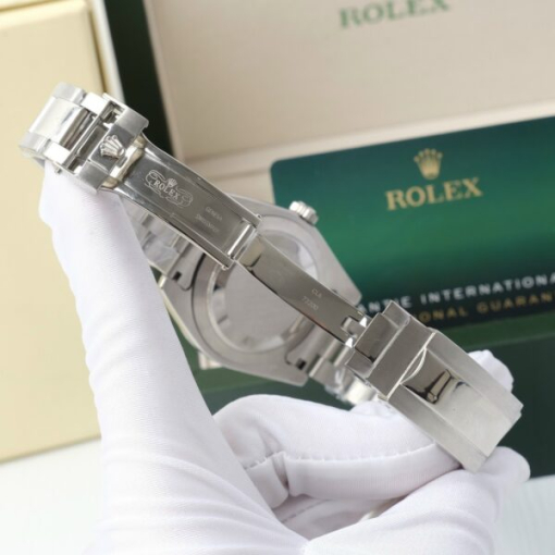 Custom Rolex Oyster Perpetual Air King Black Dial - Asian Rolex 164 - Image 6