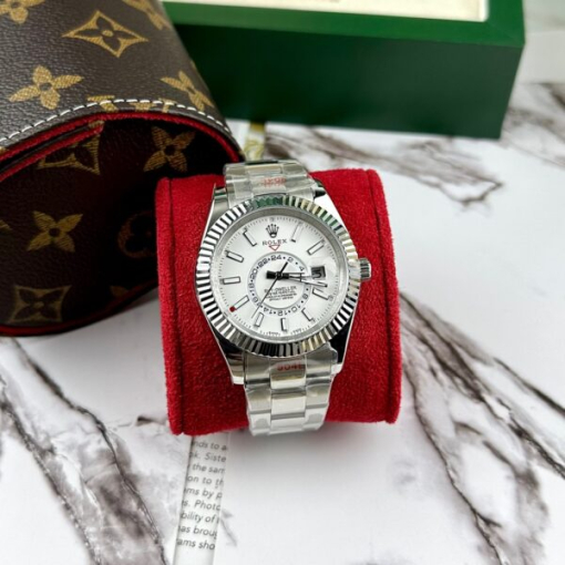 Custom Rolex Sky-Dweller White Dial - Asian Rolex 41 - Image 2