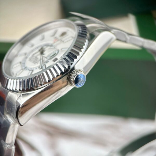 Custom Rolex Sky-Dweller White Dial - Asian Rolex 41 - Image 5