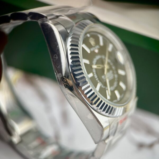 Custom Rolex Sky-Dweller Black Dial - Asian Rolex 40 - Image 4