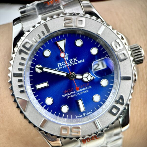 Custom Rolex Yacht-Master Blue Dial - Asian Rolex 50 - Image 3