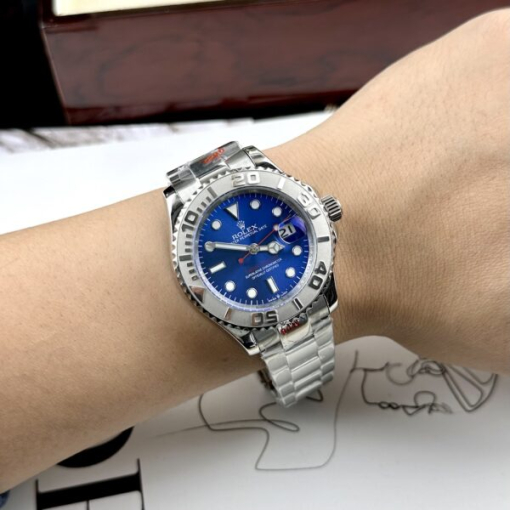 Custom Rolex Yacht-Master Blue Dial - Asian Rolex 50 - Image 4