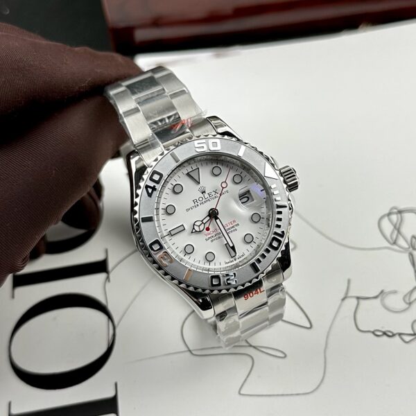 Custom Rolex Yacht-Master White Dial - Asian Rolex 49 - Image 2