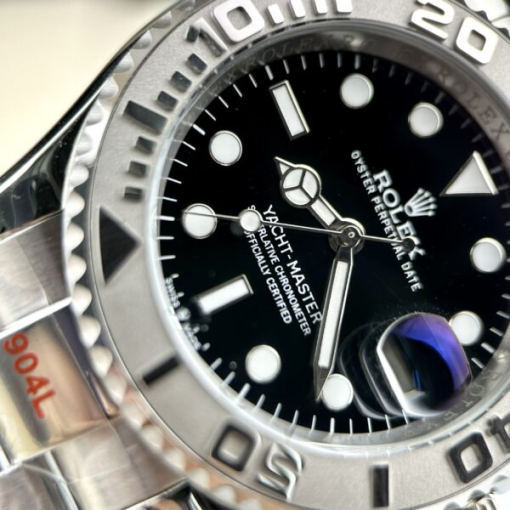 Custom Rolex Yacht-Master Black Dial - Asian Rolex 47 - Image 4