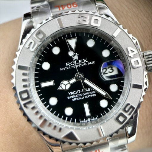 Custom Rolex Yacht-Master Black Dial - Asian Rolex 47 - Image 5