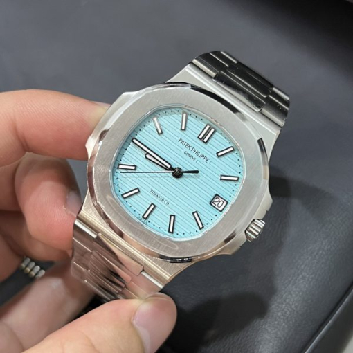 Custom Patek Philippe Nautilus 5711 TiffanyCo Dial - Swiss Patek27 - Image 2