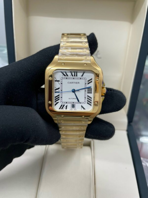 Custom Cartier Santos Gold - Asia Cartier11 - Image 3