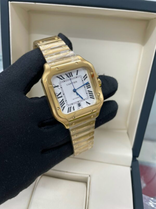 Custom Cartier Santos Gold - Asia Cartier11 - Image 4