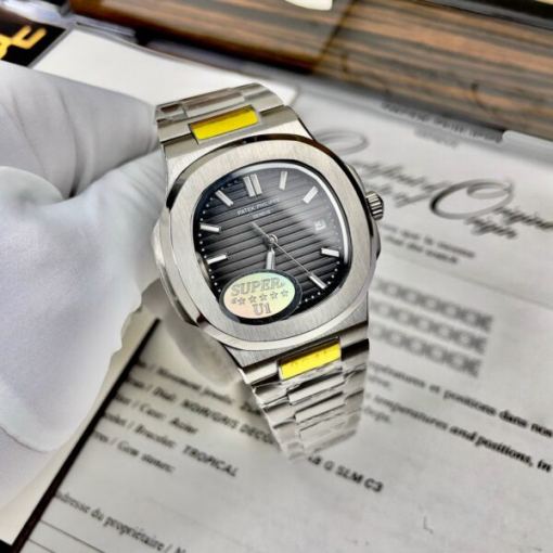 Custom Patek Philippe Nautilus 5711 Grey Dial - Asian Patek 5 - Image 2