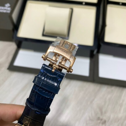 Custom Patek Philippe Nautilus 5712 Rose Gold Blue Dial - Asian Patek 85 - Image 5