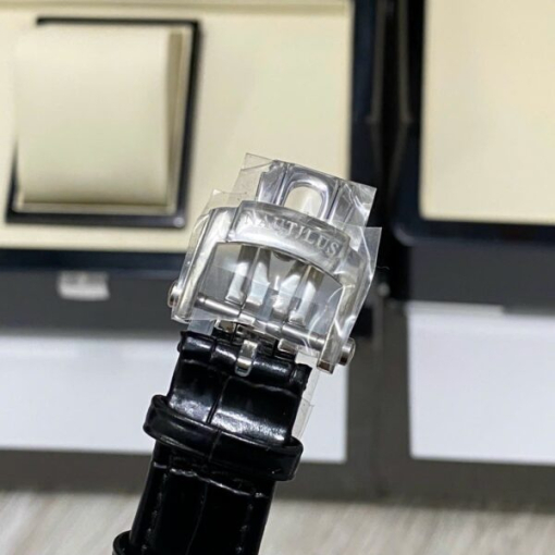 Custom Patek Philippe Nautilus 5726 Black Dial Baguette Bezel - Asian Patek 53 - Image 6