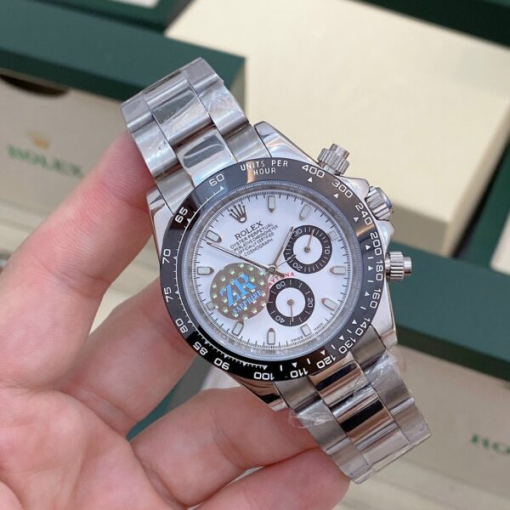 Custom Rolex Daytona "Panda" Cosmograph White Dial - Asian Rolex 23