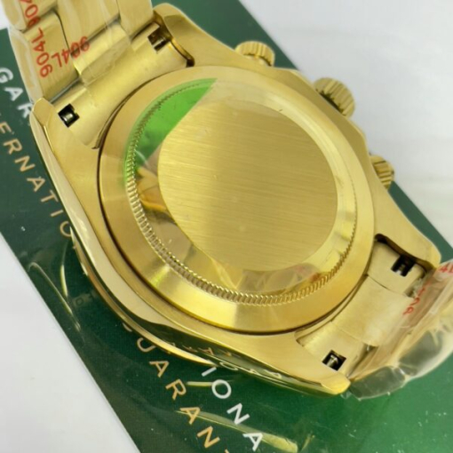 Custom Rolex Daytona Cosmograph Yellow Gold Dial - Asian Rolex 38 - Image 6