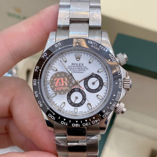 Custom Rolex Daytona "Panda" Cosmograph White Dial - Asian Rolex 23 - Image 2