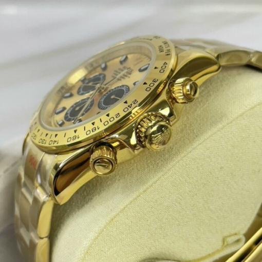 Custom Rolex Daytona Cosmograph Yellow Gold Dial - Asian Rolex 38 - Image 5