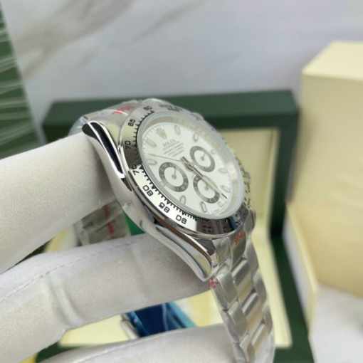 Custom Rolex Daytona Cosmograph White Dial - Asian Rolex 21 - Image 4