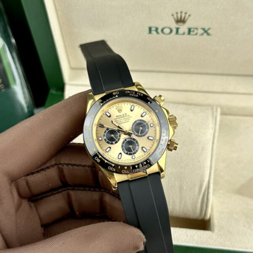 Custom Rolex Daytona Cosmograph Yellow Gold Dial - Asian Rolex 14 - Image 2