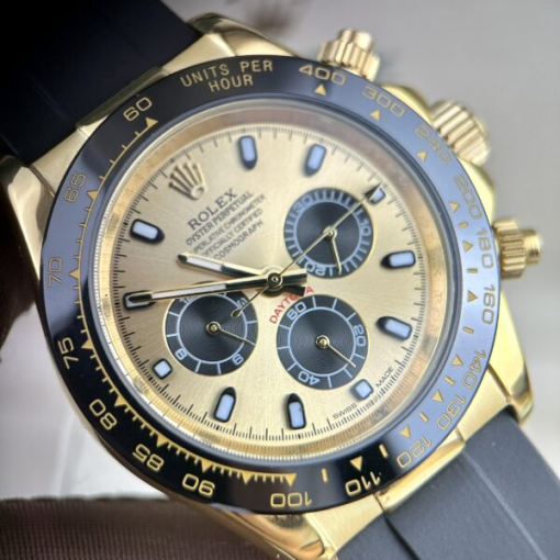 Custom Rolex Daytona Cosmograph Yellow Gold Dial - Asian Rolex 14 - Image 4