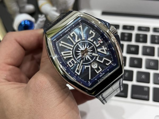 Custom Franck Muller Blue - Swiss FM25 - Image 4