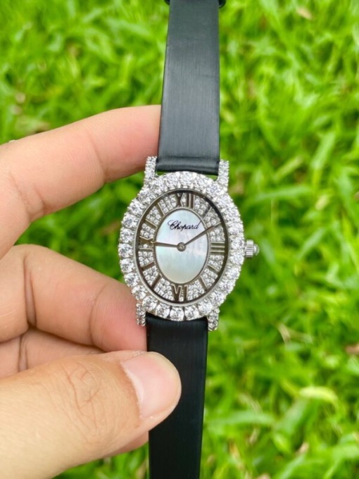 Custom Lady Chopard L’Heure Du Diamant Oval - Asian Lady Watch 13